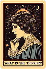 Free love tarot what is she thinking